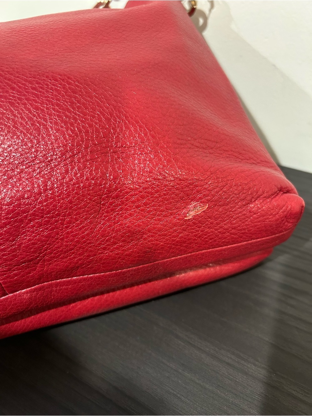 Coach Maddison Red Leather bag GUC - Picture 12 of 16